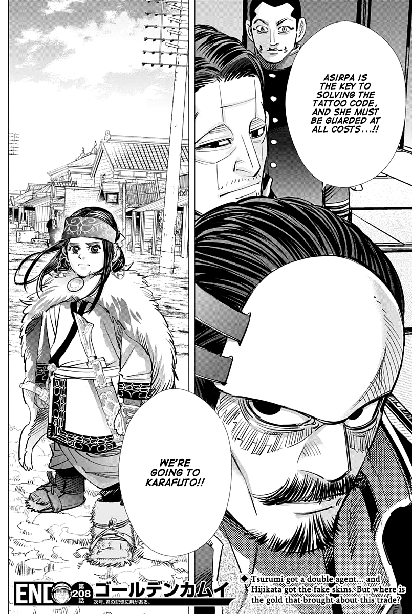 Golden Kamui Chapter 208 17